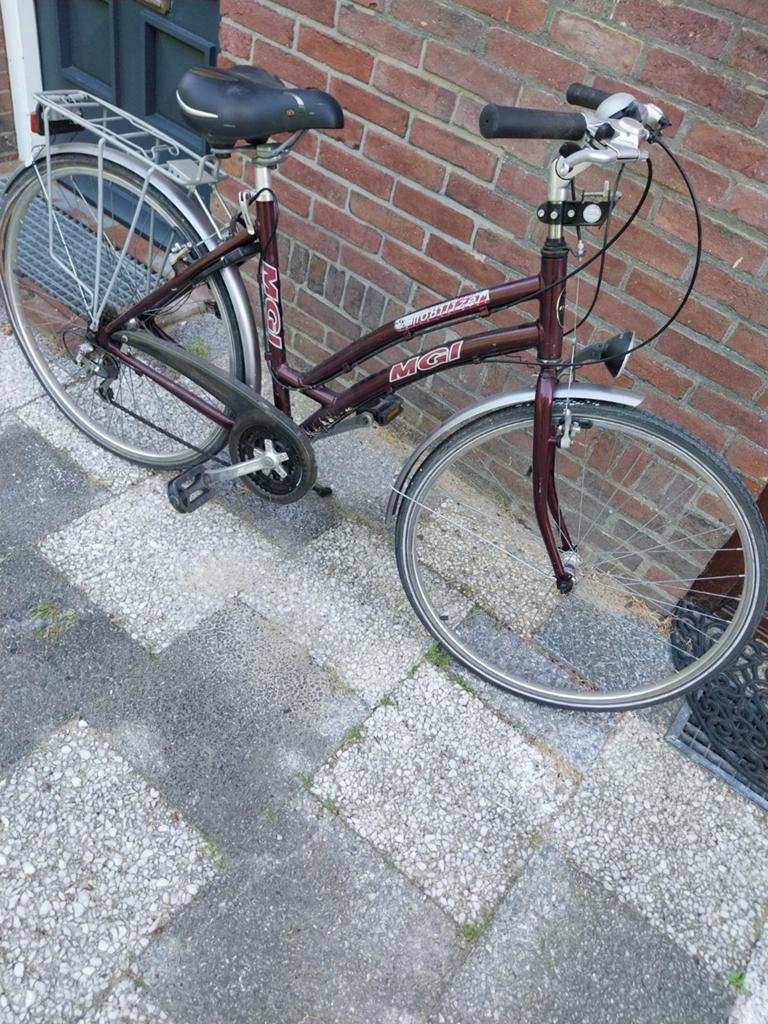Damesfiets sporrfiets, 28 inch, Gebruikt, Meer dan 20 versnellingen, Ophalen