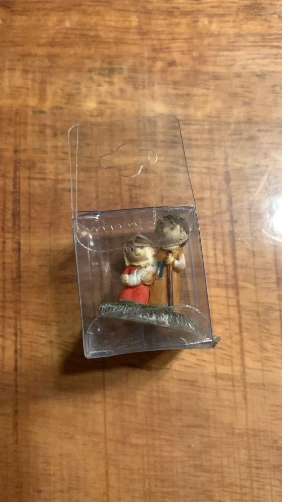 Klein kerststalletje sebjes, Verzenden, Zo goed als nieuw
