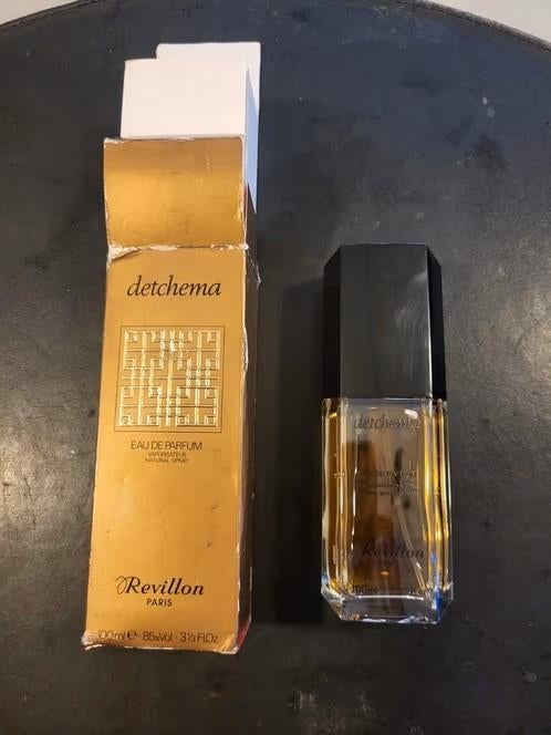 "Detchema" vintage eau de parfum van Revillon Paris, Onbekend, Ophalen of Verzenden, Zo goed als nieuw, Onbekend