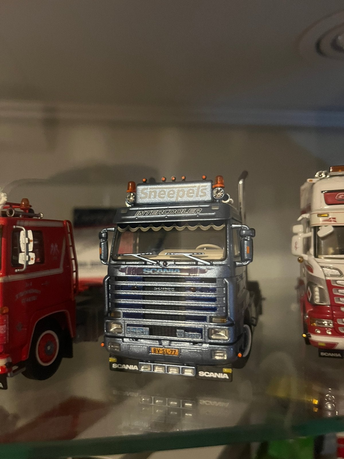 Sneepels scania r500 en scania 143 set, Ophalen of Verzenden, Zo goed als nieuw, Bus of Vrachtwagen, Tekno