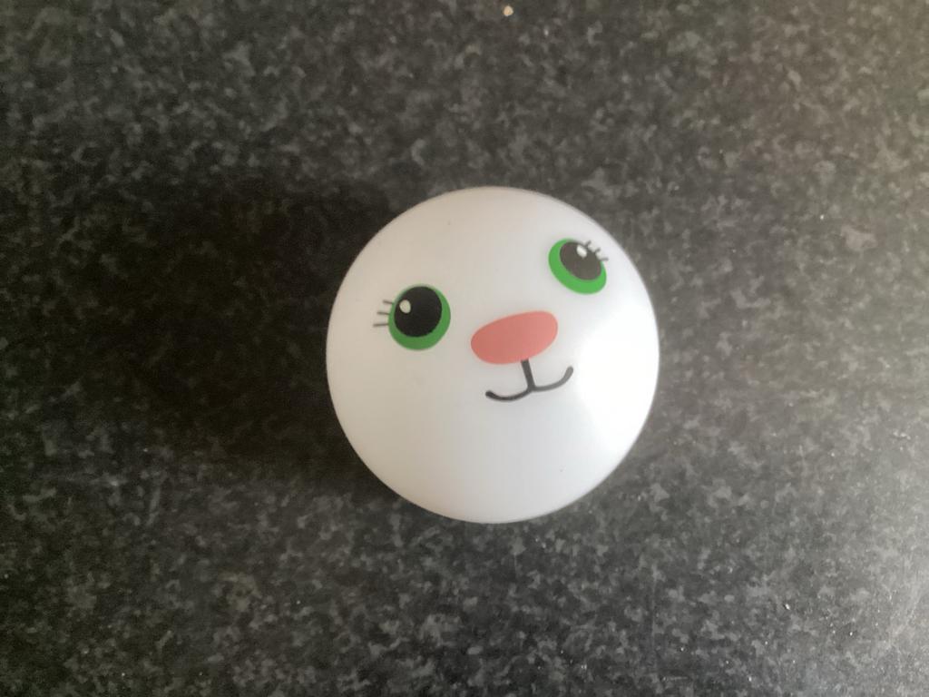 IKEA KORNSNÖ LED-nachtlampje voor kinderen, konijn, Ophalen of Verzenden, Gebruikt