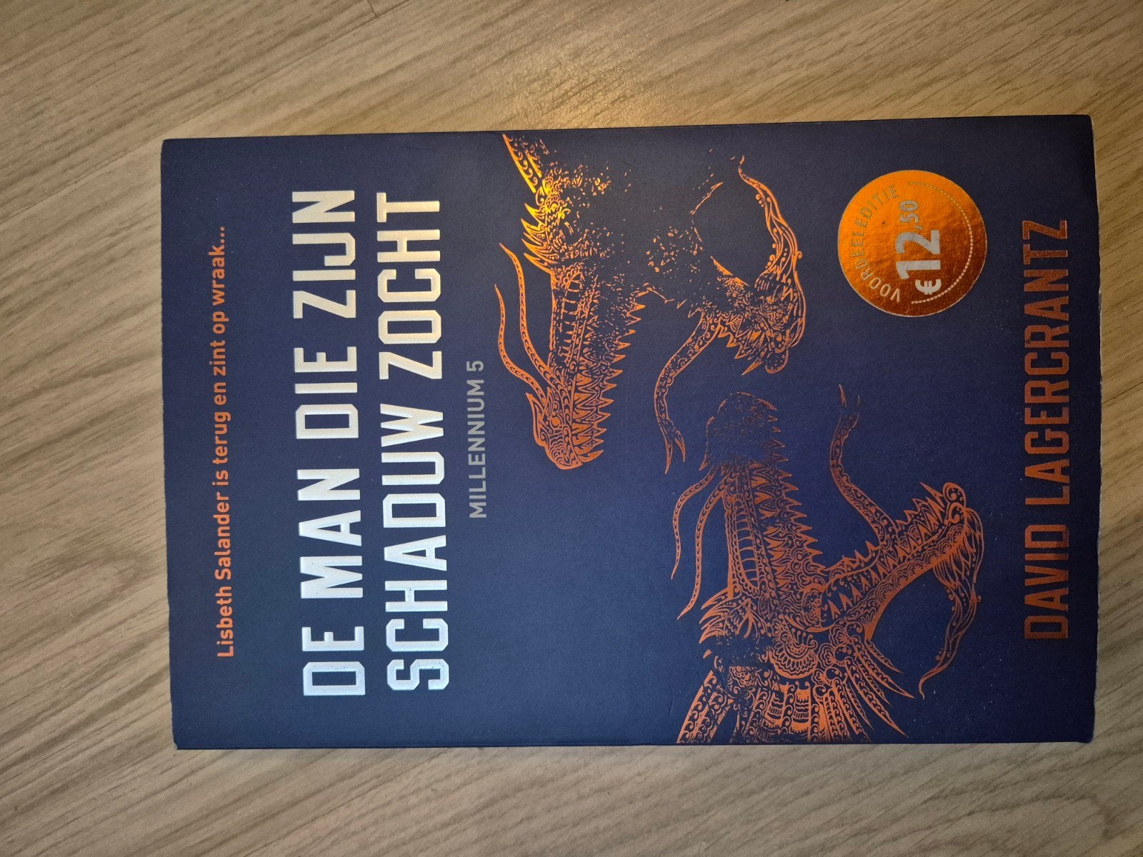 Boek De Man Die Zijn Schaduw Zocht - Millennium 5, Boeken, Ophalen of Verzenden, Gelezen, David Lagercrantz