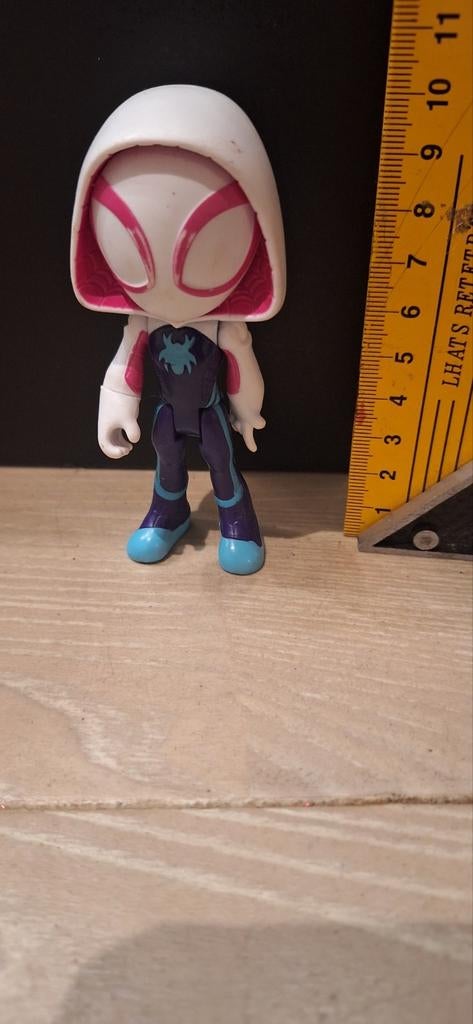 Marvel Spidey poppetje Spider Gwen uit 2021 (25326), ., Ophalen of Verzenden, Zo goed als nieuw, Hasbro
