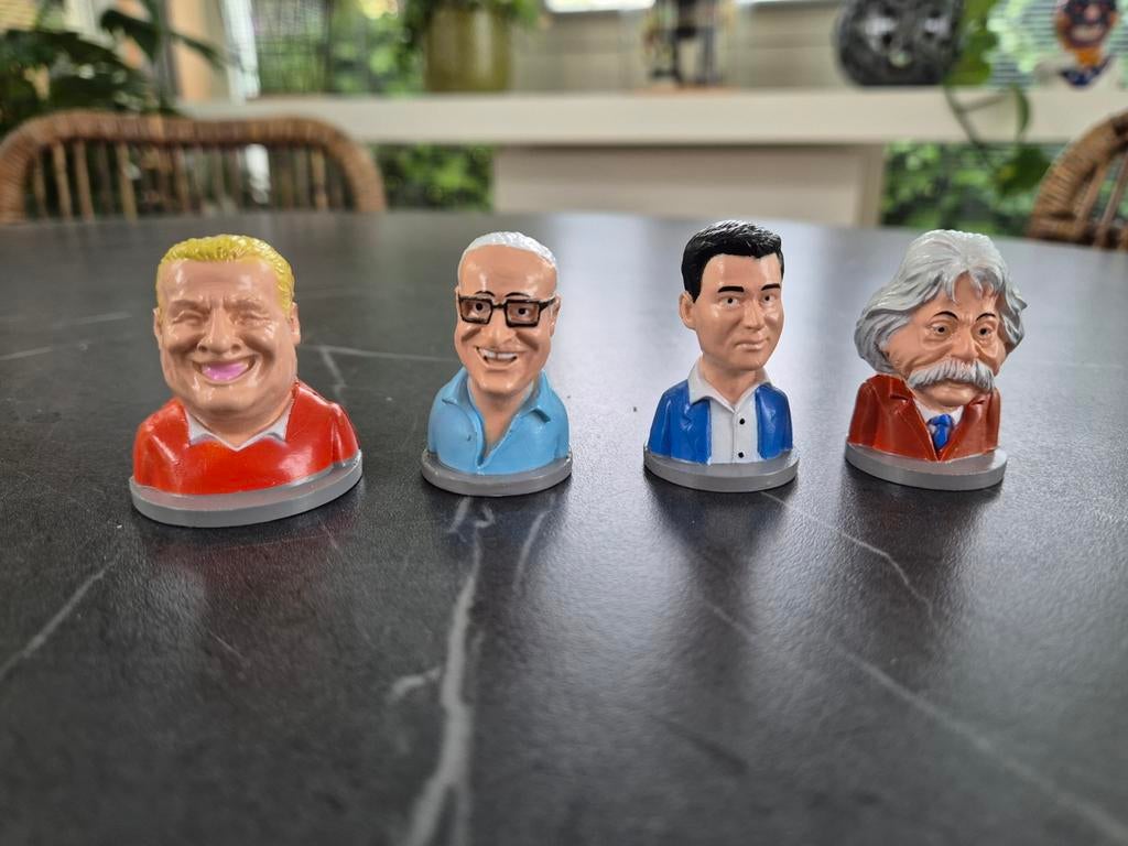 Voetbal Inside poppetjes - Johan, Wilfred, René, Jan Boskamp, Verzamelen, Poppetjes en Figuurtjes, Ophalen of Verzenden