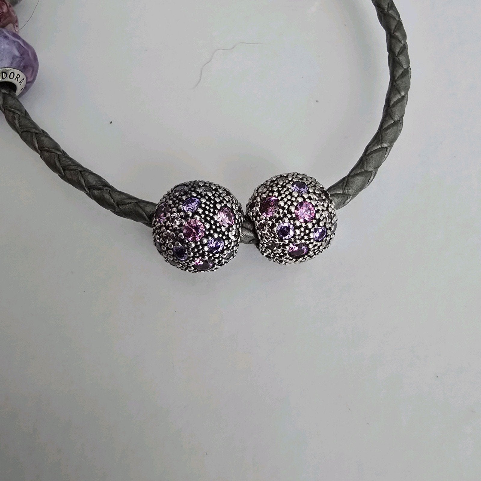 Prachtige originele zilveren Pandora clips/stoppers, Ophalen of Verzenden, Zo goed als nieuw, Zilver, Navelpiercing
