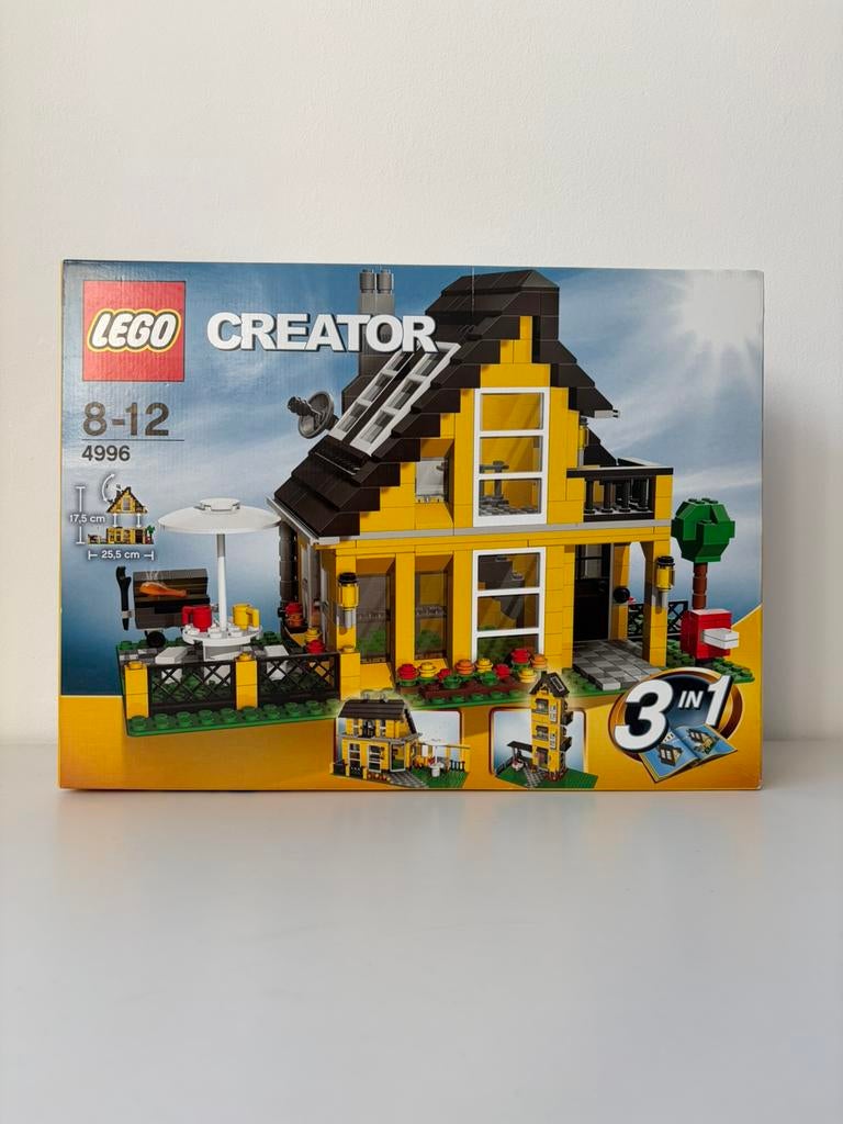 Lego 4996 - Lego Creator 3in1 - Lego Strandhuis - *NIEUW*, Lego, Nieuw, Ophalen of Verzenden, Compleet