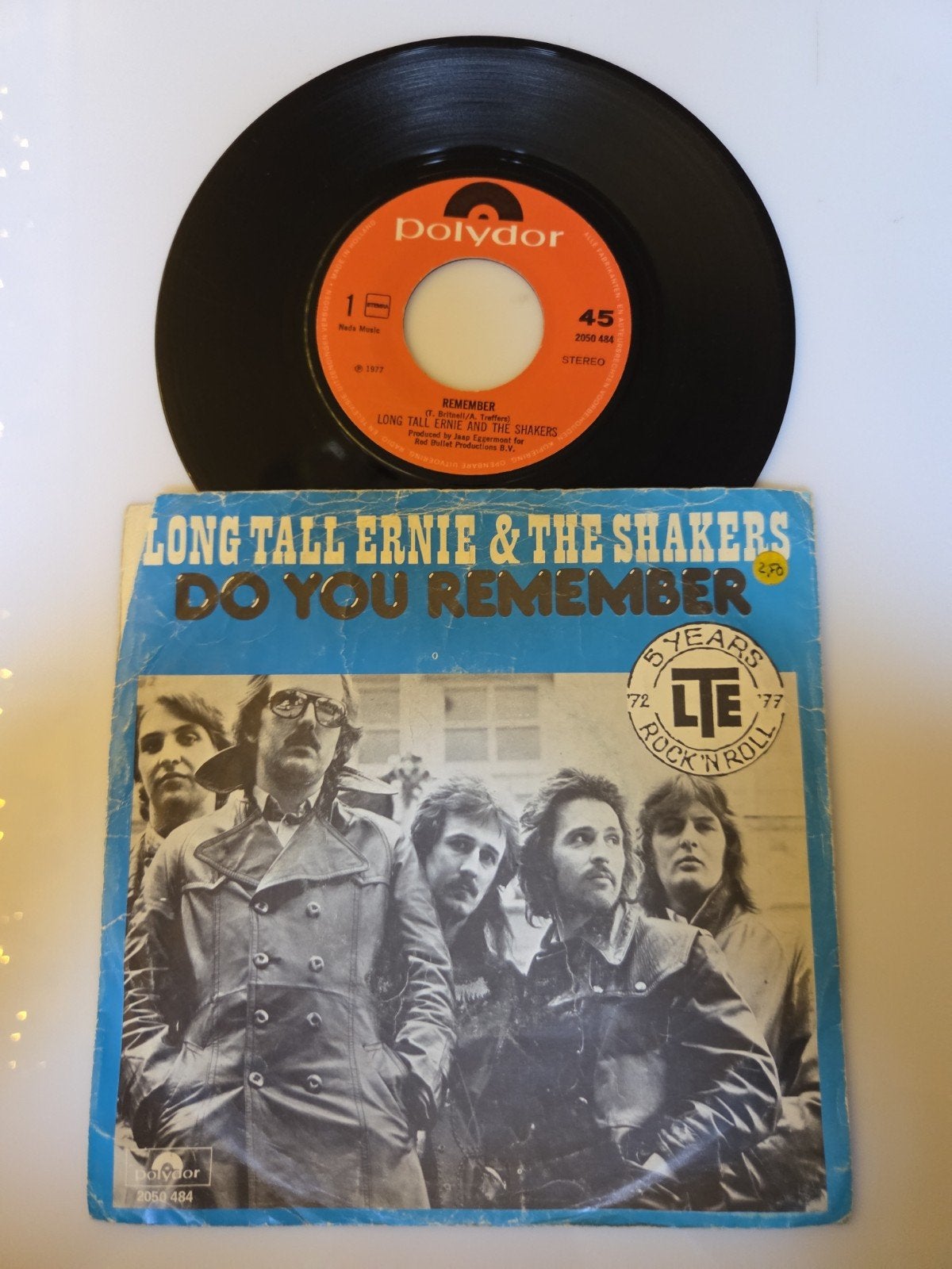 Long tall Ernie and the Shakers - Remember, Ophalen of Verzenden, Gebruikt, 7 inch, Pop