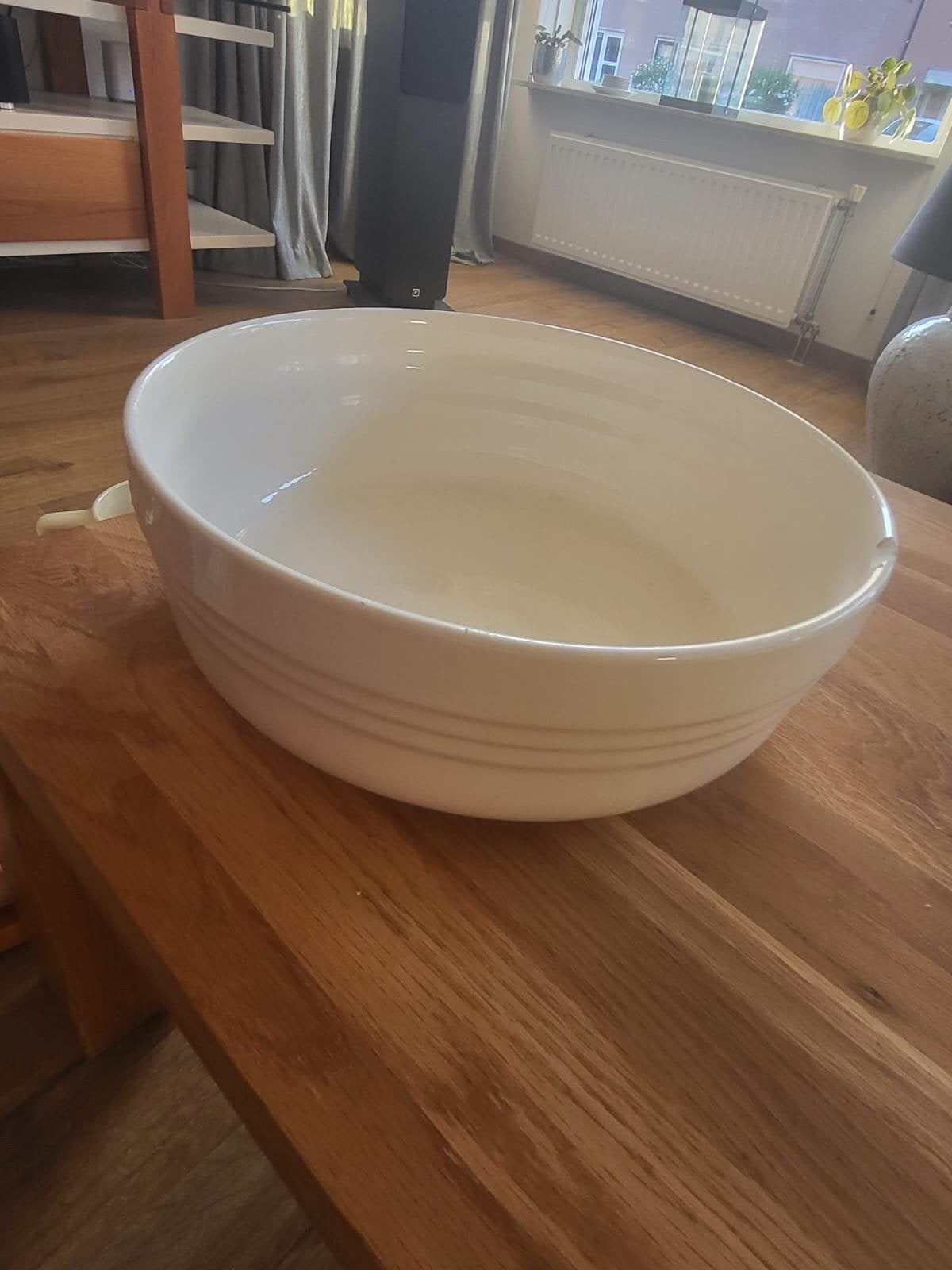 Grote ovale ovenschaal van Colditz VEB Germany, Ophalen of Verzenden