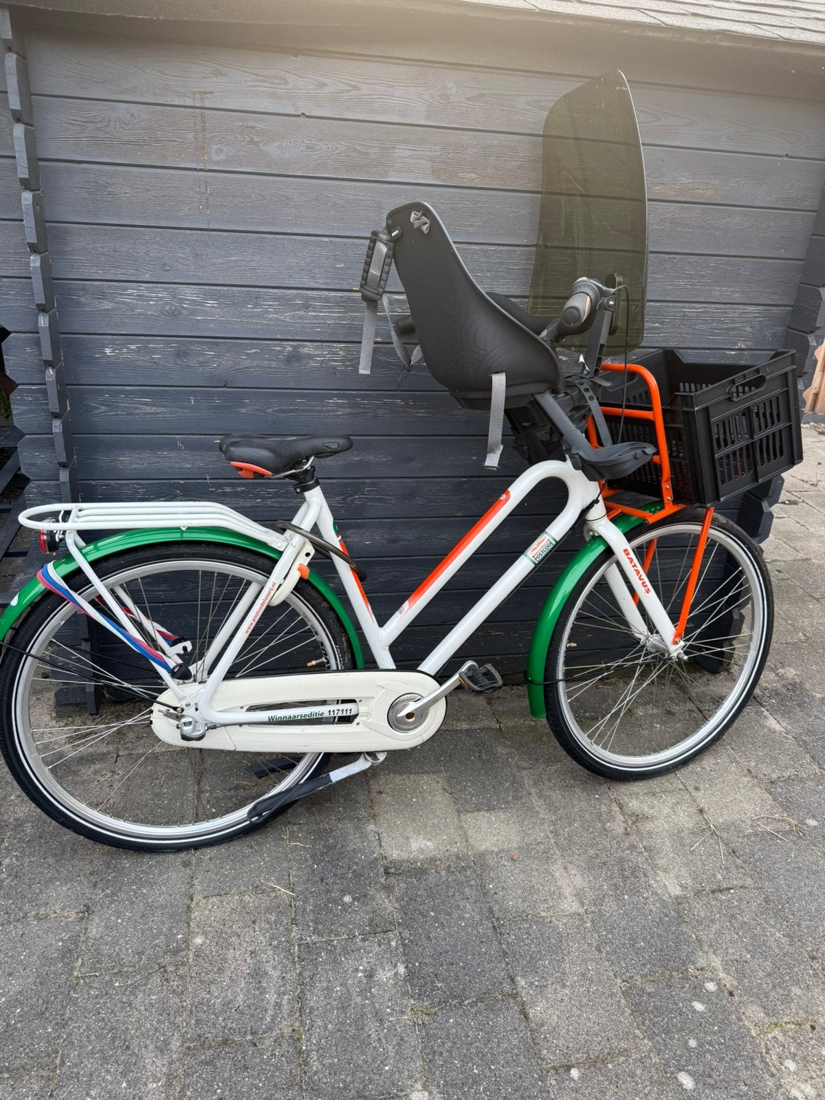 Fiets inclusief kinderzitje, Ophalen, Gebruikt, Overige merken