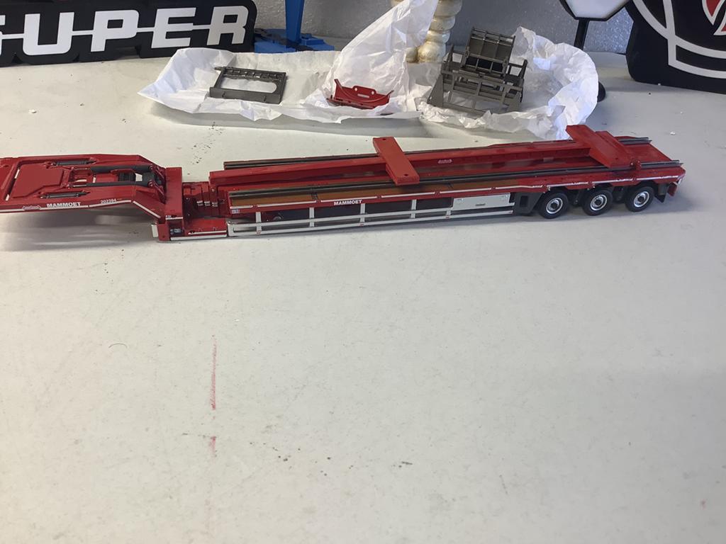 Swc mammoet, Hobby en Vrije tijd, Modelauto's | 1:50, Ophalen of Verzenden, Zo goed als nieuw, Bus of Vrachtwagen, Overige merken