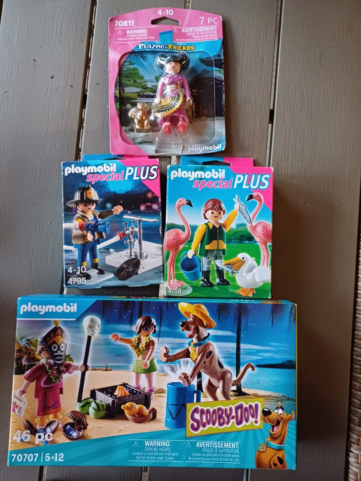 Playmobil nieuwe doosjes Schoenkado Scooby doo, Ophalen of Verzenden