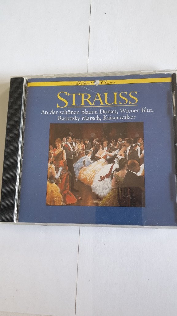 1993 strauss - an der schonen blauen donau, Cd's en Dvd's, Verzenden, Classicisme, Zo goed als nieuw, Kamermuziek