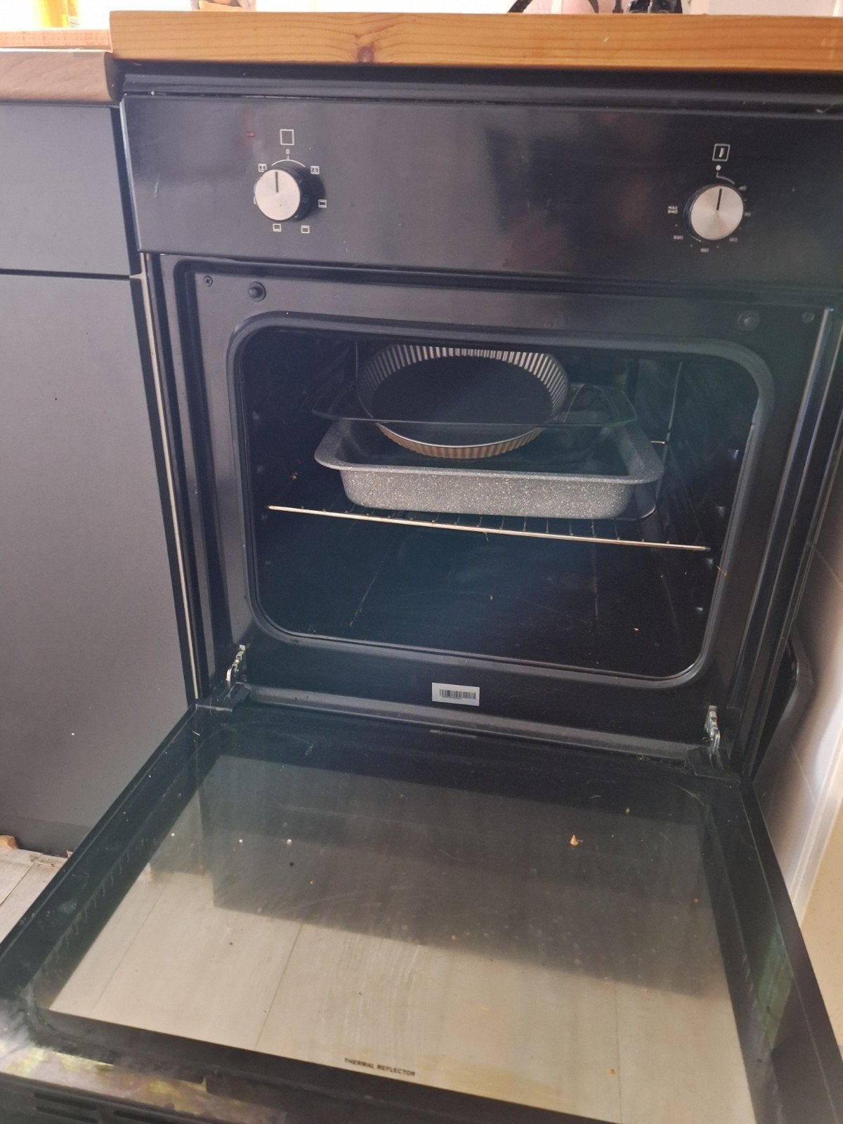 Everglades Inductie Stel Zwart - 3 jaar oud, Witgoed en Apparatuur, Ophalen, Oven, Inbouw, Gebruikt