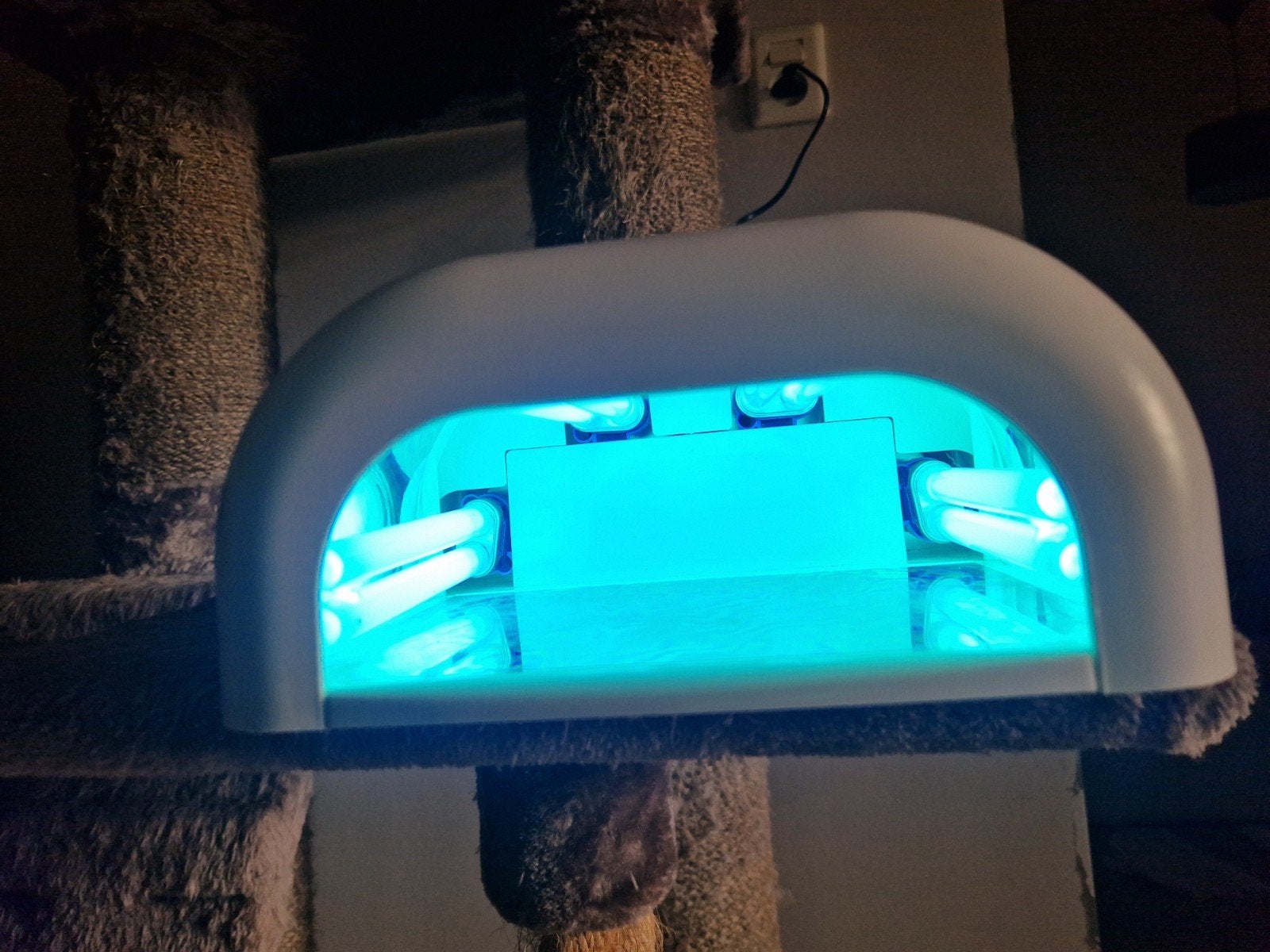 Pink Gellac Pro 36 UV lamp met gellak en benodigdheden, Ophalen of Verzenden, Gebruikt, Overige typen