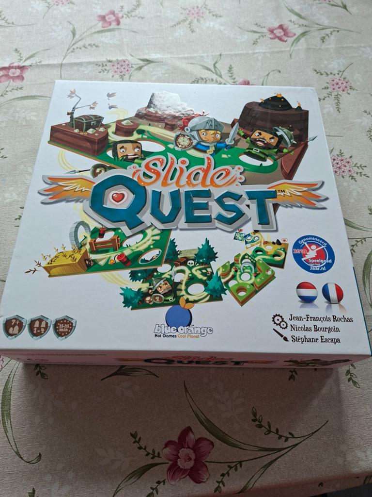 Slide Quest Bordspel - Avontuurlijk Coöperatief Spel, Hobby en Vrije tijd, Gezelschapsspellen | Bordspellen, Een of twee spelers