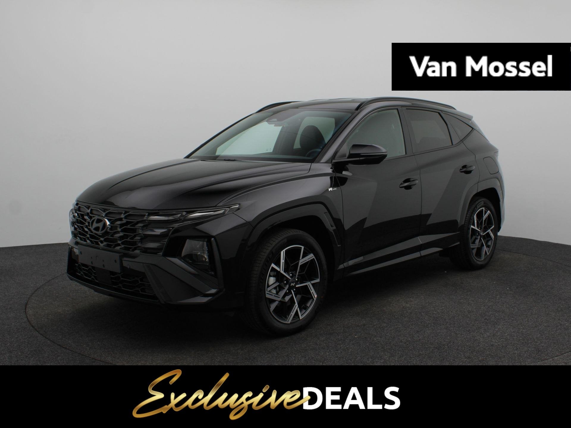 Hyundai Tucson 1.6 T-GDI PHEV N Line Business | Extra Voorde, Auto's, 14 kWh, Euro 6, 4 cilinders, Zwart
