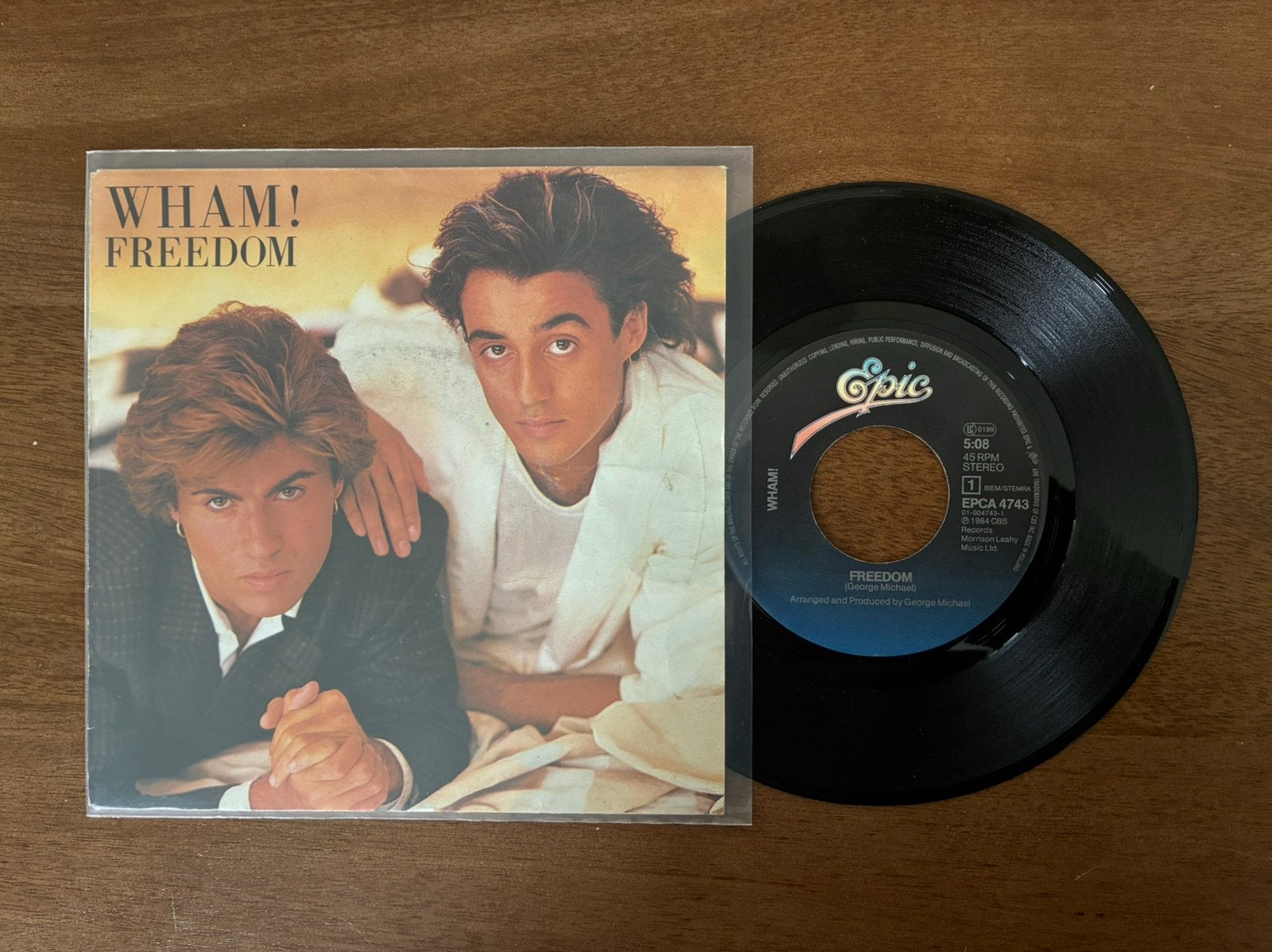 Wham - Freedom, Ophalen of Verzenden, 7 inch
