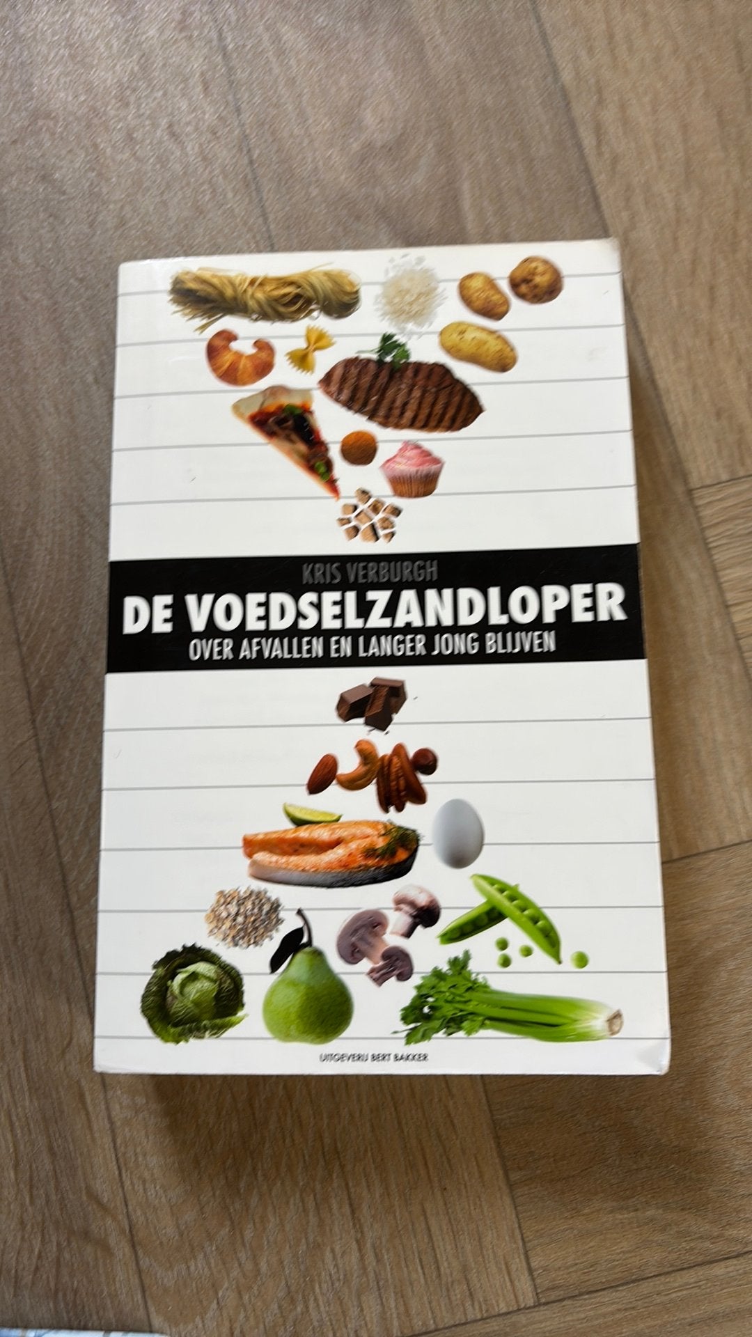 Kris Verburgh - De voedselzandloper, Boeken, Zo goed als nieuw, Gezond koken, Kris Verburgh, Ophalen of Verzenden