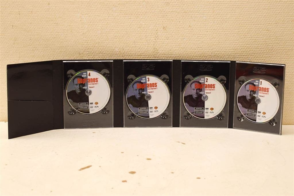 4 dvd box The Sopranos de complete serie 2 49439, Ophalen of Verzenden, Gebruikt