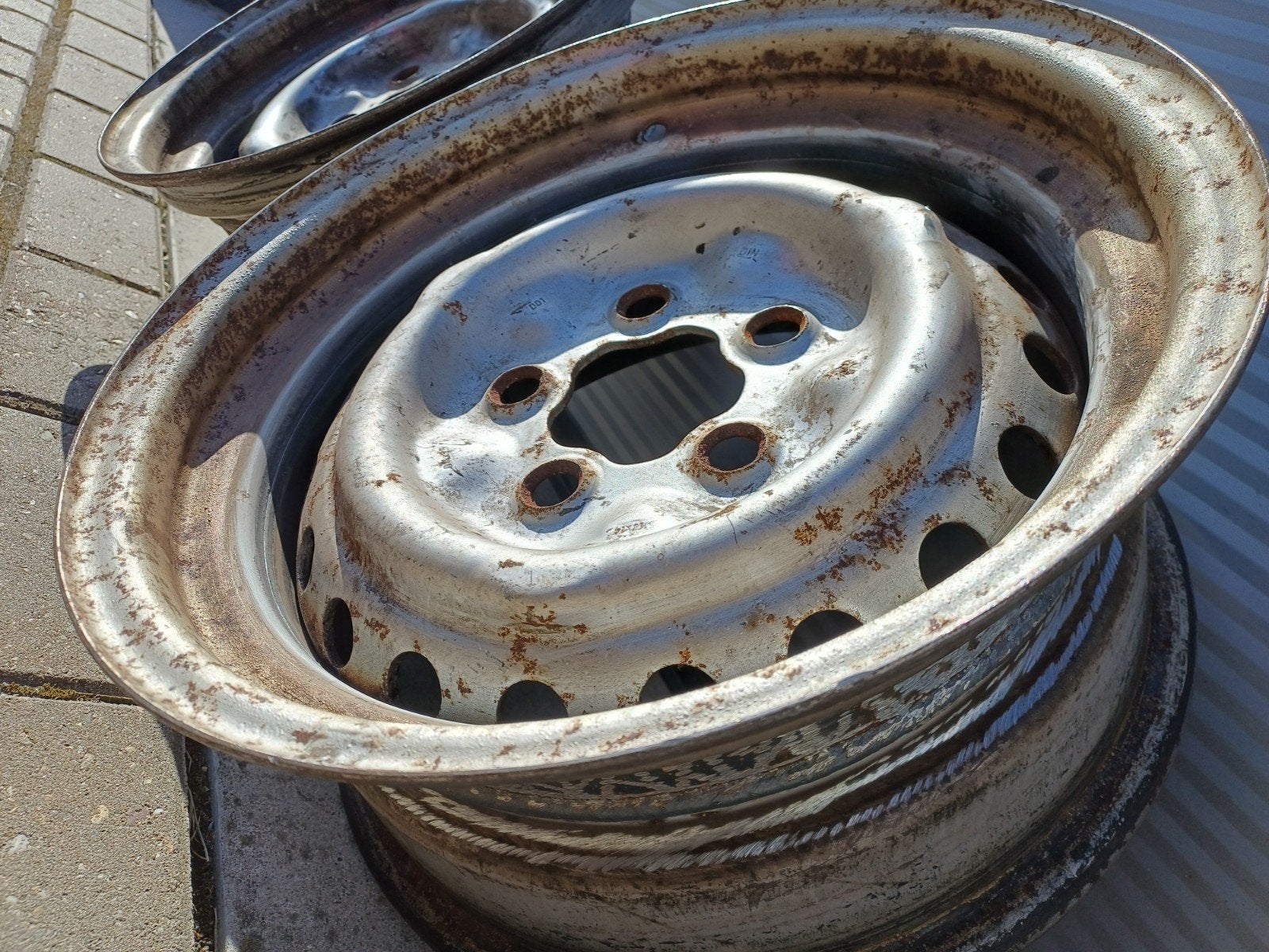14" VW T2 T3 VELGEN 5x112 "VERBREED" DIVERSEN VW KEVER / BUS, Gebruikt, Volkswagen, Ophalen of Verzenden, 7931 TA