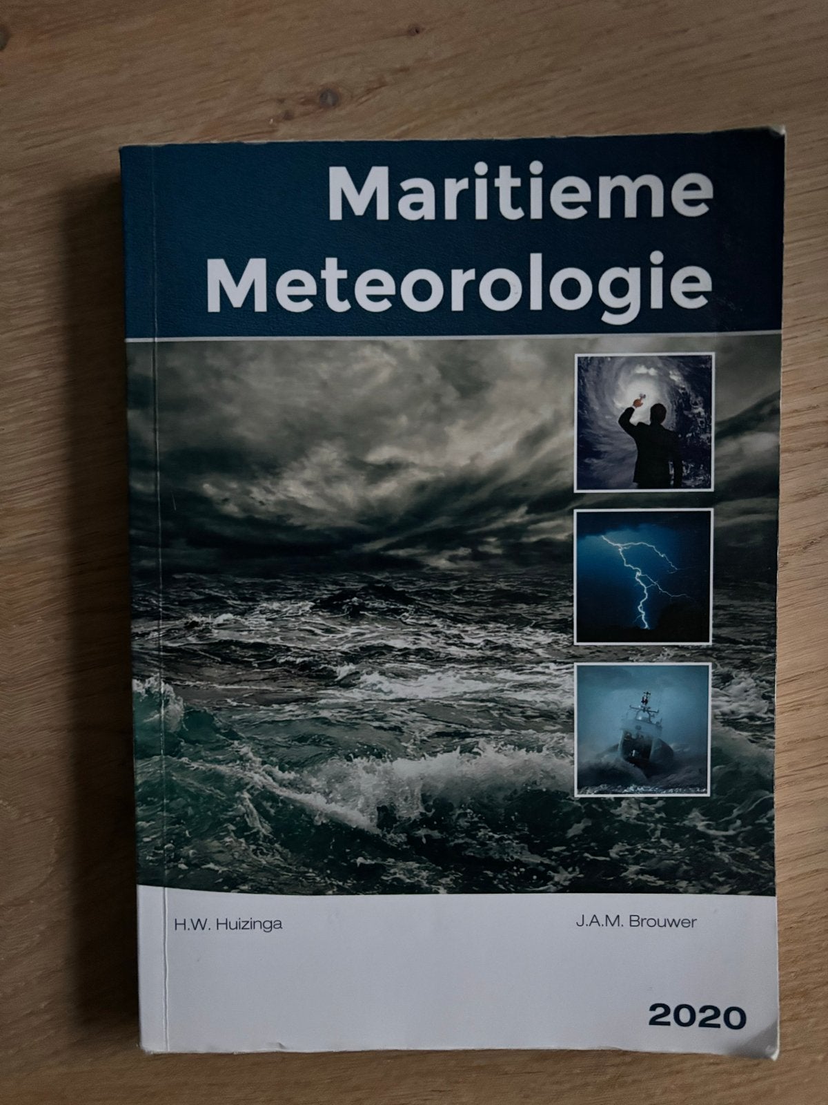 Maritieme Meteorologie - H.W. Huizinga & J.A.M. Brouwer, Ophalen of Verzenden, Beta, Zo goed als nieuw, HBO