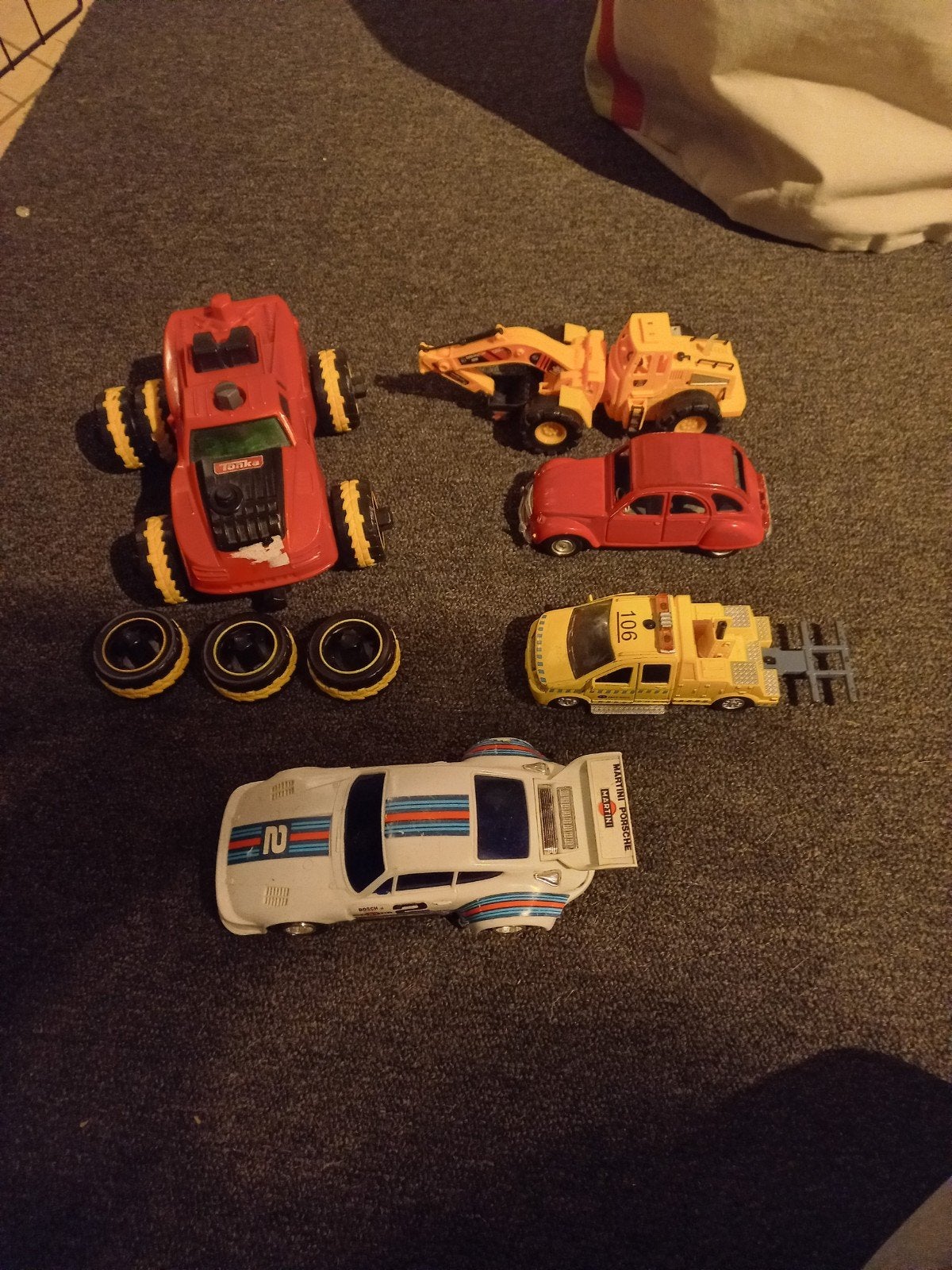 Diverse speelgoedauto's en Tonka voertuigen, Ophalen of Verzenden, Gebruikt