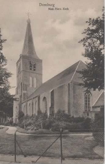 Domburg Ned. Herv. Kerk, Verzamelen, Verzenden, Voor 1920, Ongelopen, Zeeland