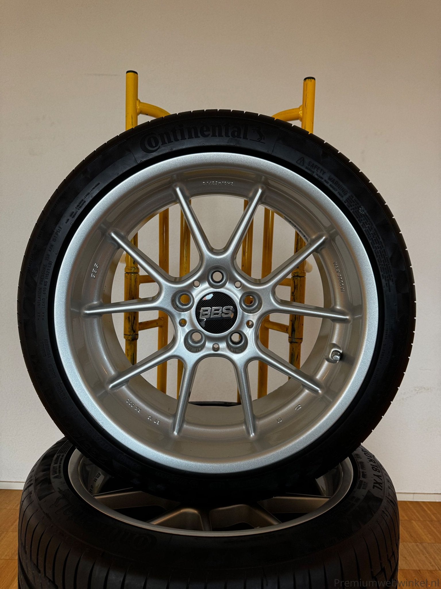 BBS RK 002 Velgen | 18 Inch | Nieuwstaat! | Continental Zome, Auto-onderdelen, Ophalen, 18 inch, Gebruikt, -
