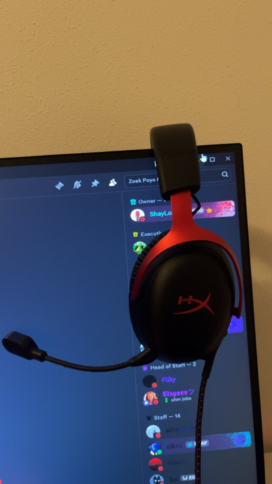 HyperX Cloud III Gaming Headset - Rood/Zwart, Audio, Tv en Foto, Koptelefoons, Ophalen, HyperX, Rood, Microfoon