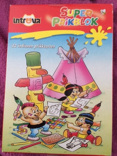 32 indianen prikkaarten, Ophalen of Verzenden, Nieuw, Knutselen