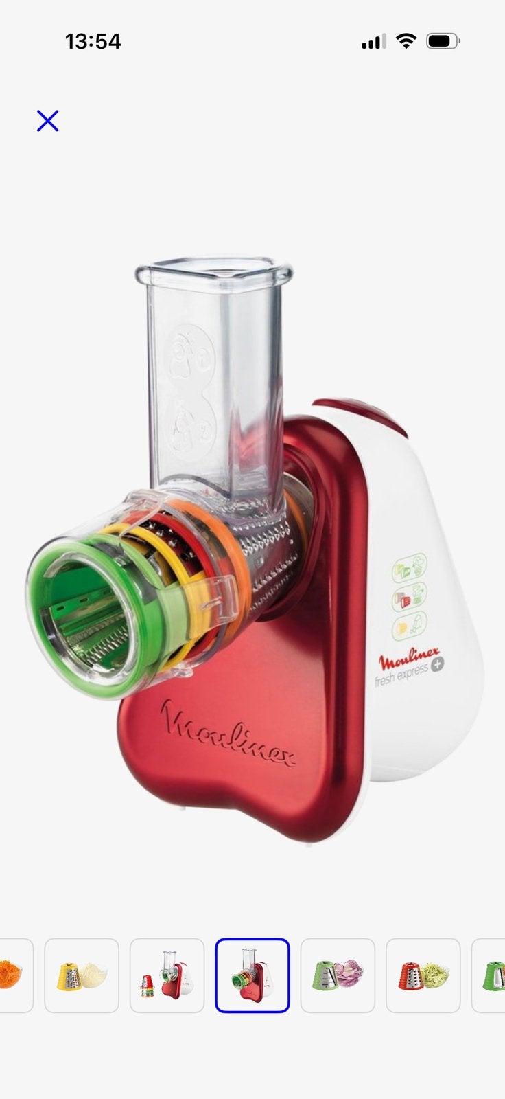 Moulinex Fresh Express, Witgoed en Apparatuur, Ophalen, Zo goed als nieuw, Vaatwasserbestendig, Minder dan 1 liter