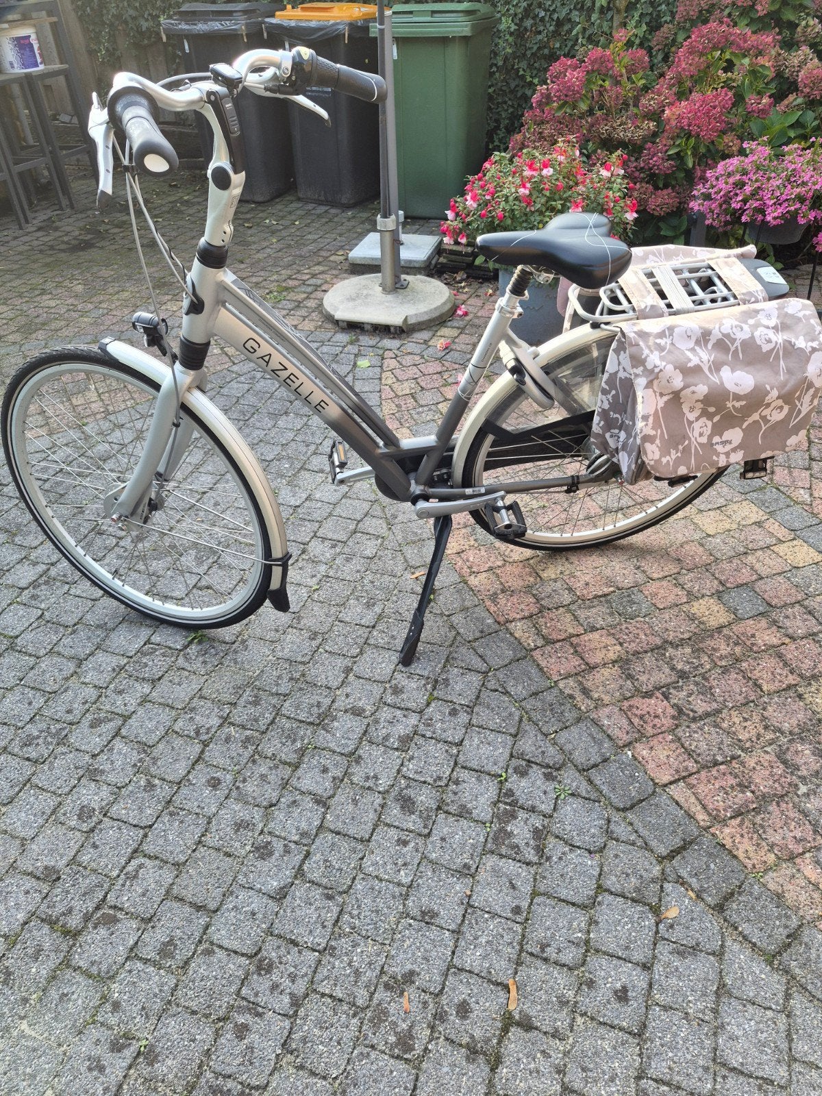 damesfiets Gazelle Chamonix Comfort C8 - Z.g.o.h, Fietsen en Brommers, Ophalen, 47 tot 50 cm, Versnellingen, Zo goed als nieuw