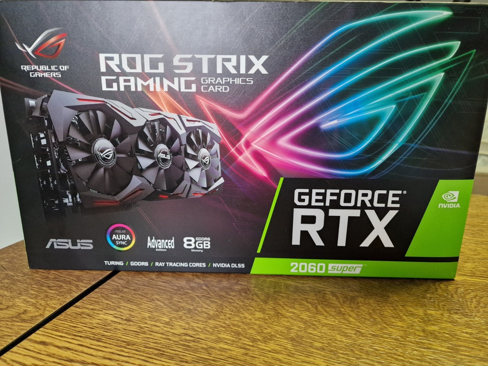 ASUS ROG Strix GeForce RTX 2060 Super 8GB GDDR6, Computers en Software, Videokaarten, PCI-Express 3, GDDR6, Ophalen of Verzenden
