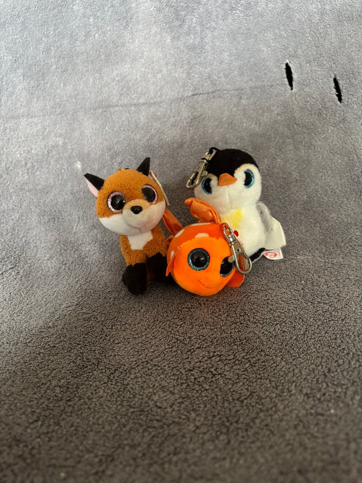 Ty Beanie Boo Sleutelhanger - 5 cm, Overige karakters, Overige typen, Ophalen of Verzenden, Zo goed als nieuw