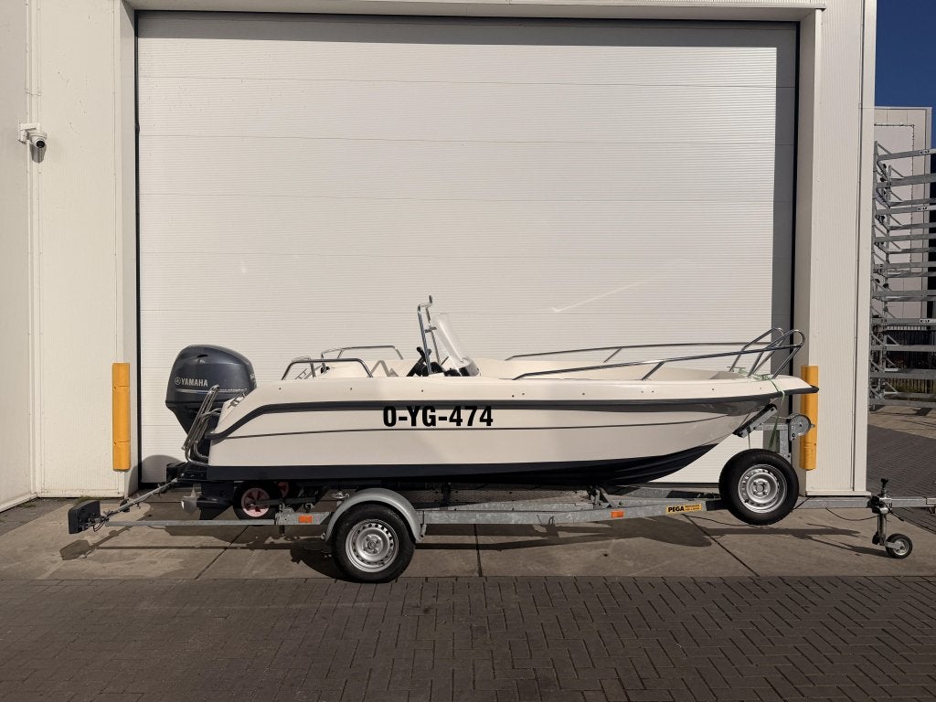 Uttern 4612 1999 met 60Pk Yamaha uit 2022/2023, Niet ingevuld, Niet ingevuld, Zo goed als nieuw, 2 m