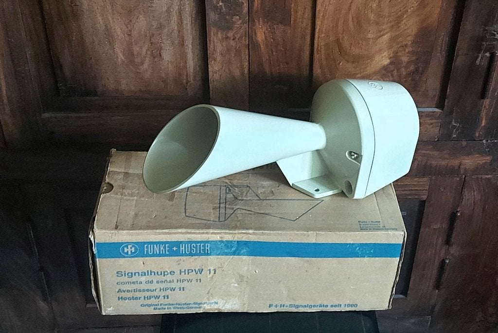 FHF Funke+Huster HPW 11 Signaalhoorn 108dB 230V AC, Ophalen of Verzenden, Nieuw, Overige typen