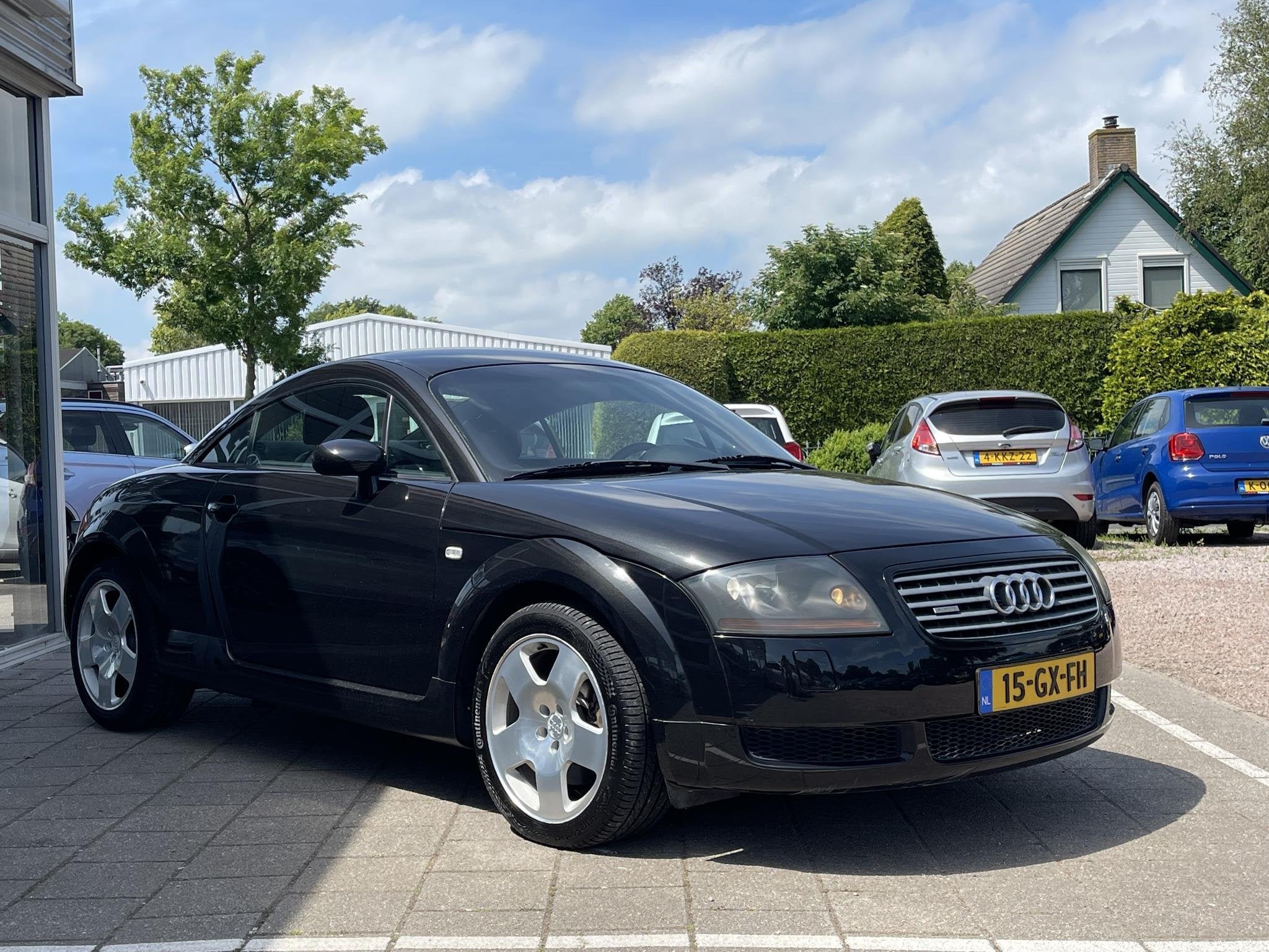 Audi TT 1.8 5V Turbo quattro 224 PK / NL Auto! / 6 Bak / Uni, TT, Zwart, 4 cilinders, Met garantie (alle)
