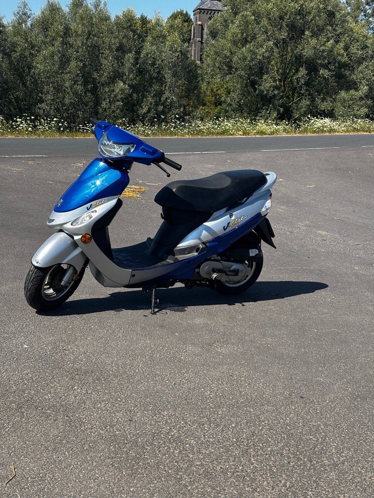 Peugeot V-Clic Scooter met windscherm en spiegels, Ophalen, Gebruikt, Overige modellen, Maximaal 45 km/u