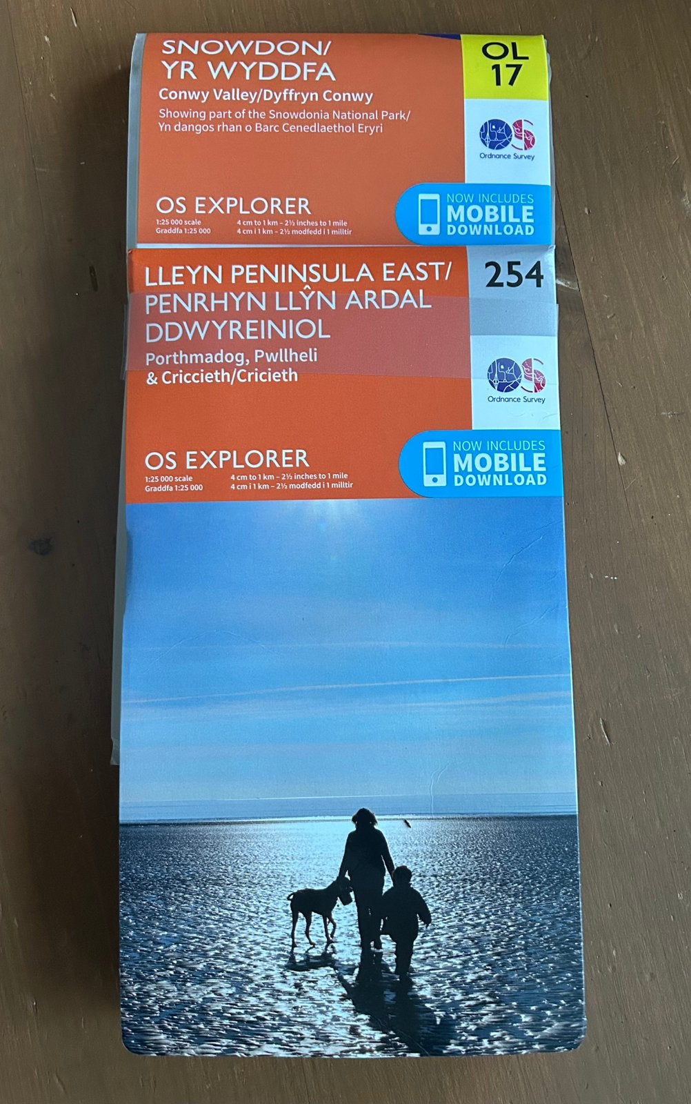 landkaart Snowdonia (OS 17 / OS 254), Boeken, Atlassen en Landkaarten, Verenigd Koninkrijk, 2000 tot heden, Nieuw, Ophalen of Verzenden