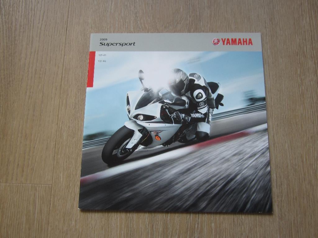 Yamaha YZF-R6 / YZF-R1 Supersport brochure folder 2009, Ophalen of Verzenden, Yamaha