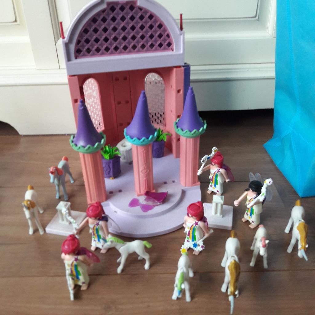 Playmobilset elfen en eenhoorns, Ophalen of Verzenden, Gebruikt