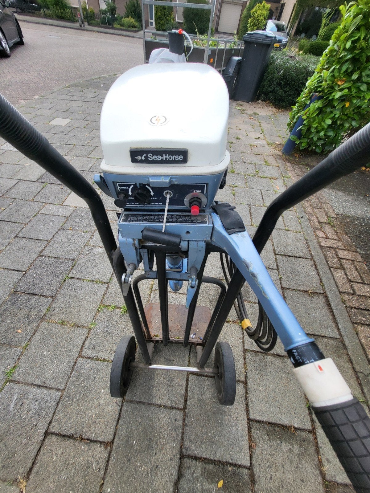 6 persoons boot, Ophalen