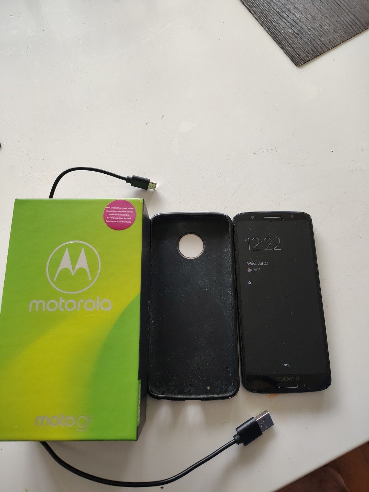 Motorola G6 Dual Sim, Telecommunicatie, Mobiele telefoons | Motorola, Ophalen, Gebruikt, Zwart, Zonder simlock