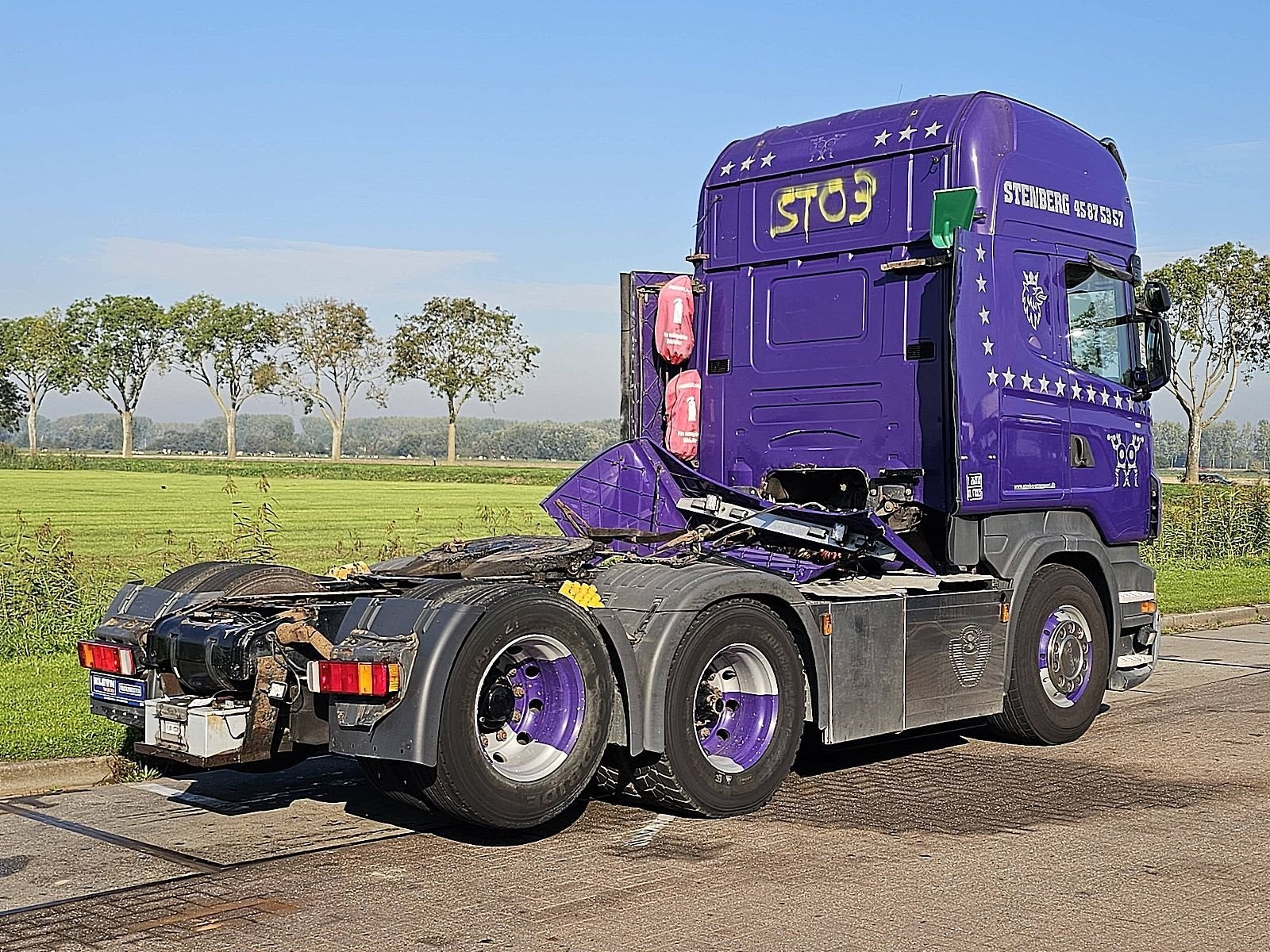 SCANIA R560 v8 6x2, Auto's, Automaat, Leder, Bedrijf, Diesel