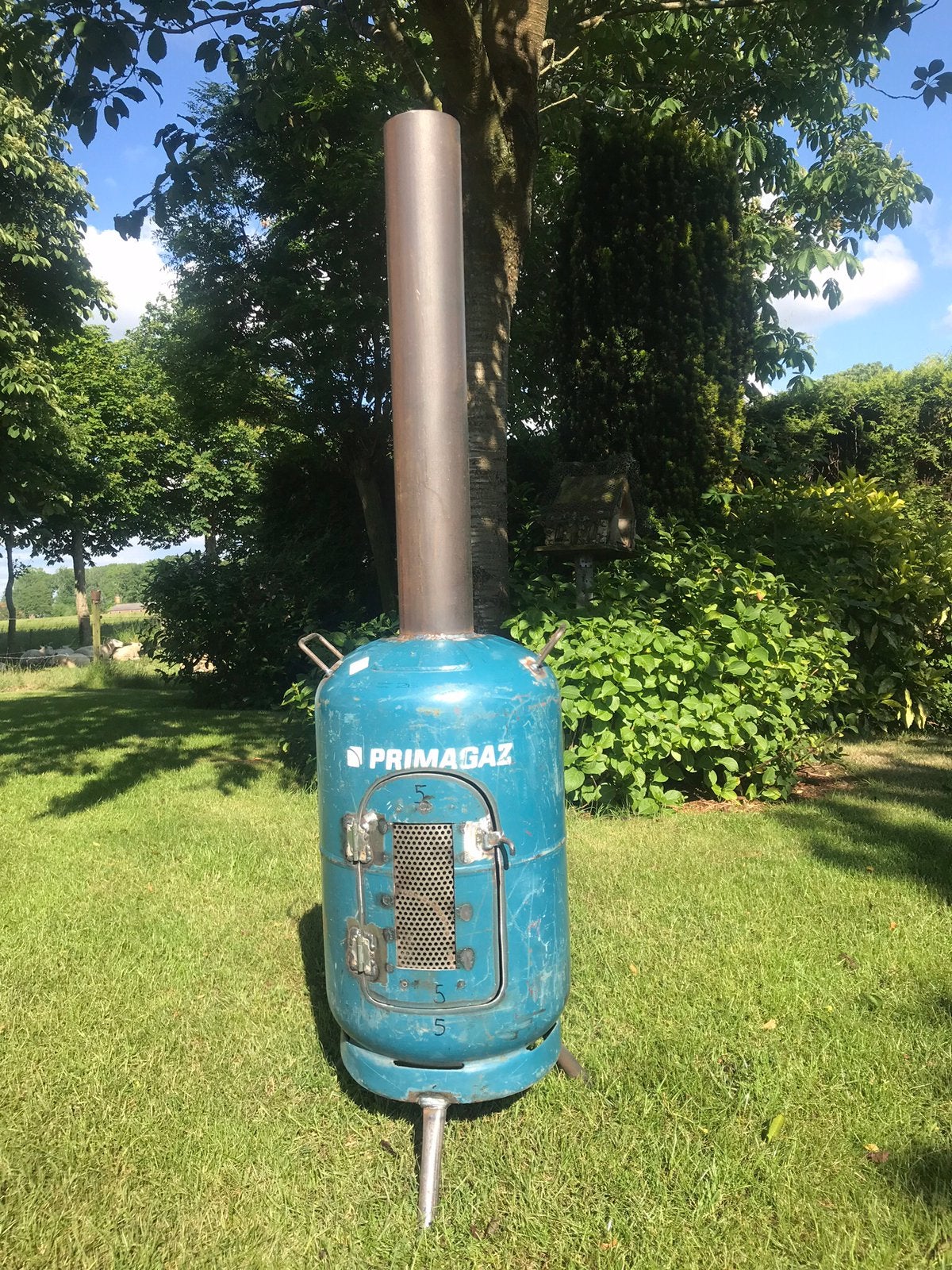 Tuinhaard terrashaard tuinkachel houtkachel vuurkorf hout, Ophalen, Nieuw