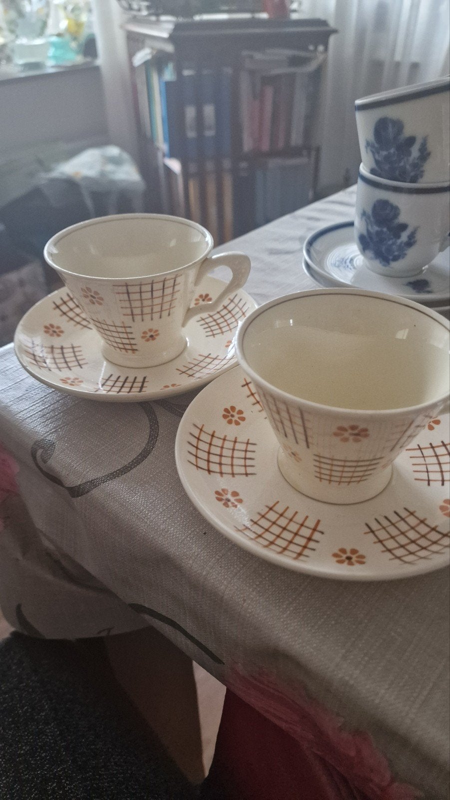 vintage Petres Regout kop en schotelsl gaaf, Ophalen of Verzenden