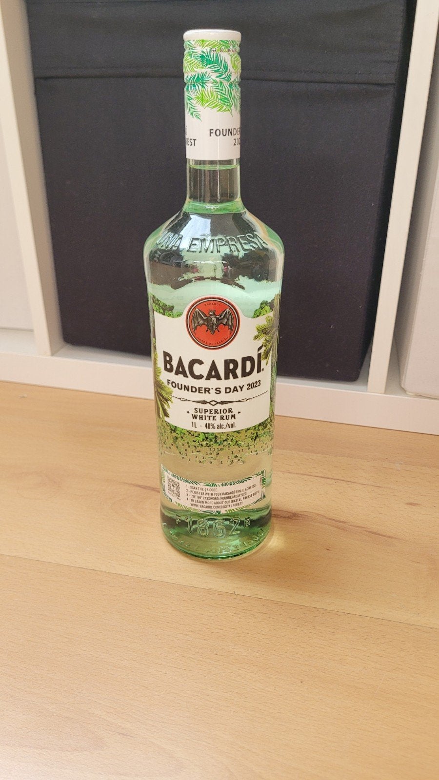 Diverse lege flessen Bacardi rum uit verzameling, Ophalen of Verzenden, Frankrijk, Overige typen