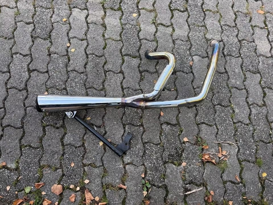 RevTech SuperTrapp uitlaat voor Harley-Davidson FXR, Ophalen of Verzenden, Gebruikt