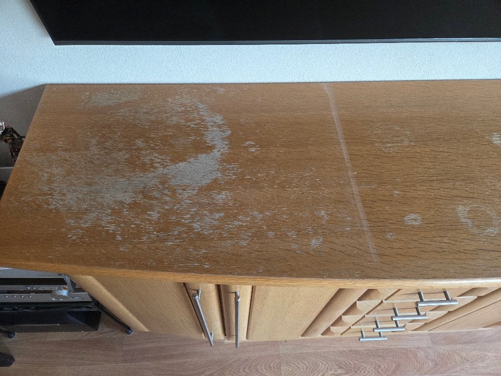 Licht eiken dressoir kast, Ophalen, Gebruikt, Met deur(en), 150 tot 200 cm