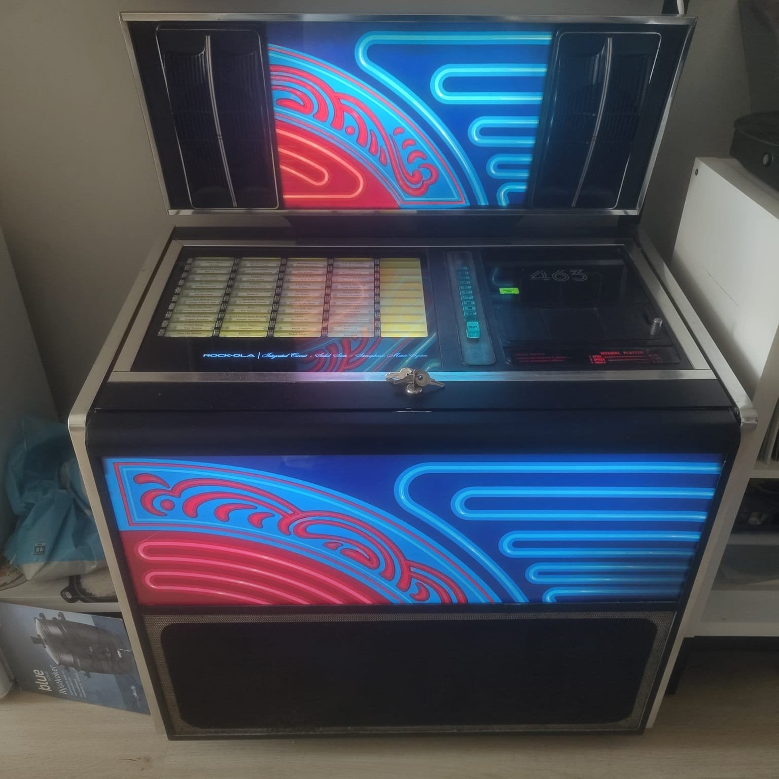 Rock Ola 463 Jukebox, Ophalen, Gebruikt, 1970 tot heden, Rock Ola